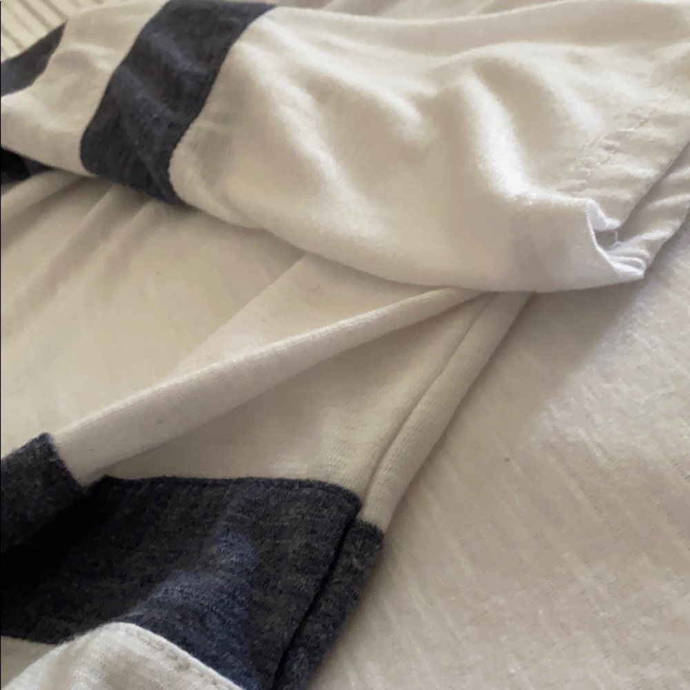 White and Gray Shirt